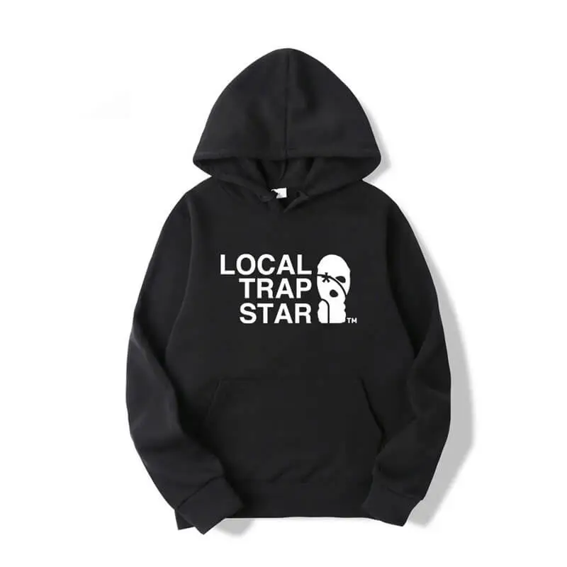 Black Trap Star Hoodie