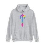 Trapstar Colorful Logo Rainbow Hoodie