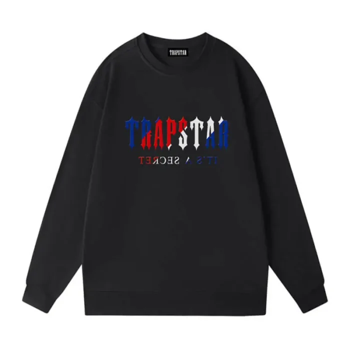 Crewneck Trapstar A Secret Galaxy Sweatshirt black