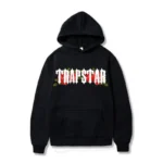 Trapstar Long Sleeve Black Hoodie Mens