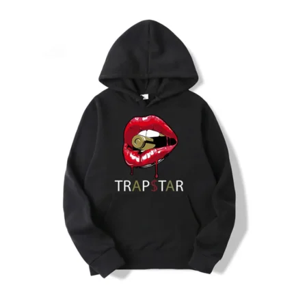 Trapstar Red Lips Hoodie