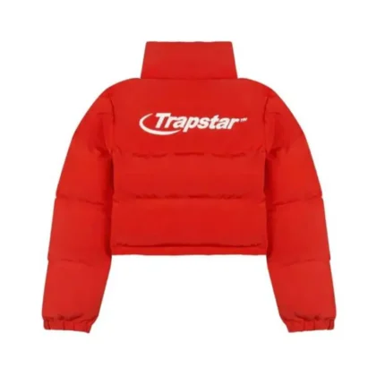 Red And White Trapstar Hyperdrive Jacket