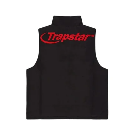 Trapstar Gilet Jacket Red and Black