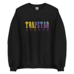 Trapstar London Shinning Colors Black Sweatshirt