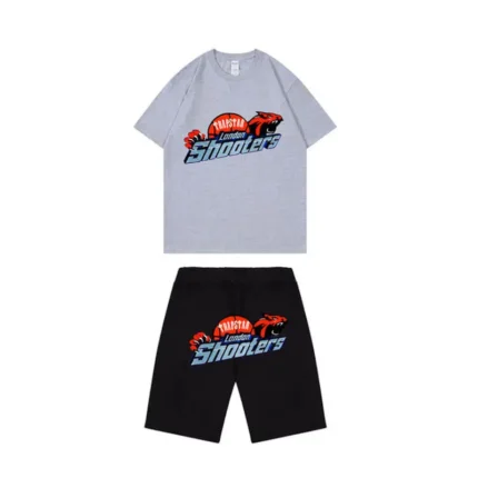 Trapstar London Shooter Grey Shorts Sets