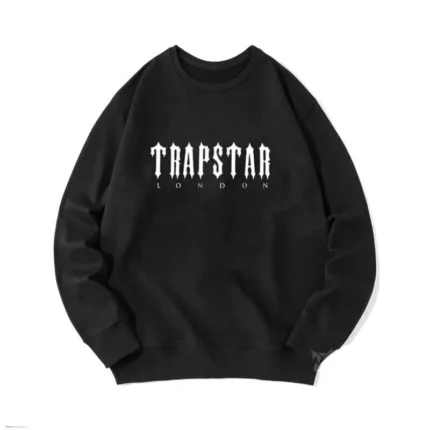 Trapstar London Shinning Colors Black Sweatshirt