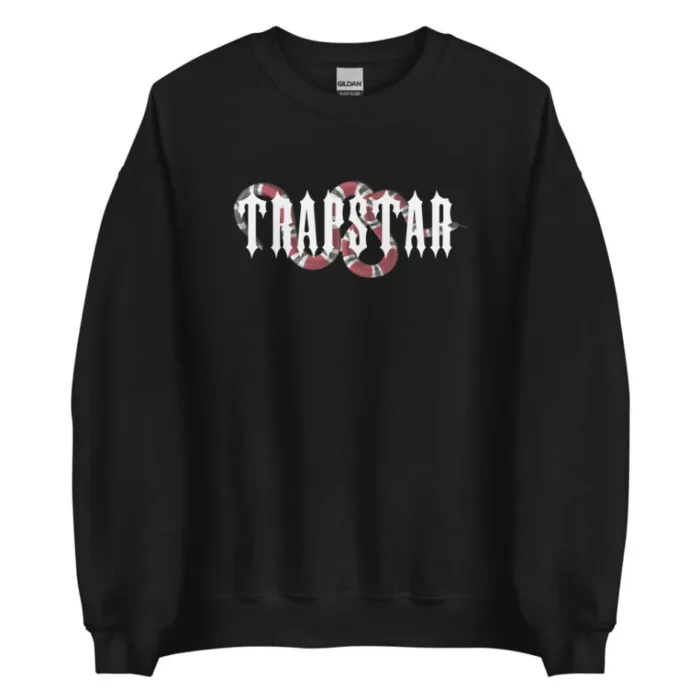 Trapstar Snake Black Colors Sweatshirt