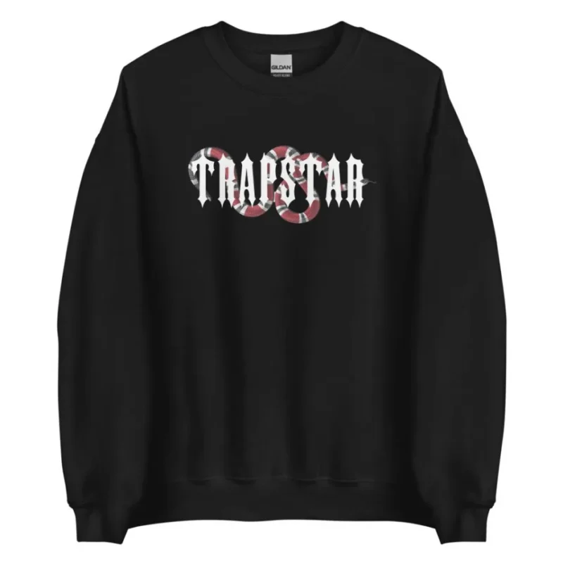Trapstar Snake Black Colors Sweatshirt