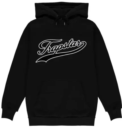 Trapstar Strike Black Hoodie