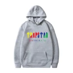 White Solid Color Trapstar Hoodie